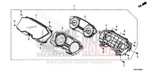COMBINATION METER NSS300AK de 2019